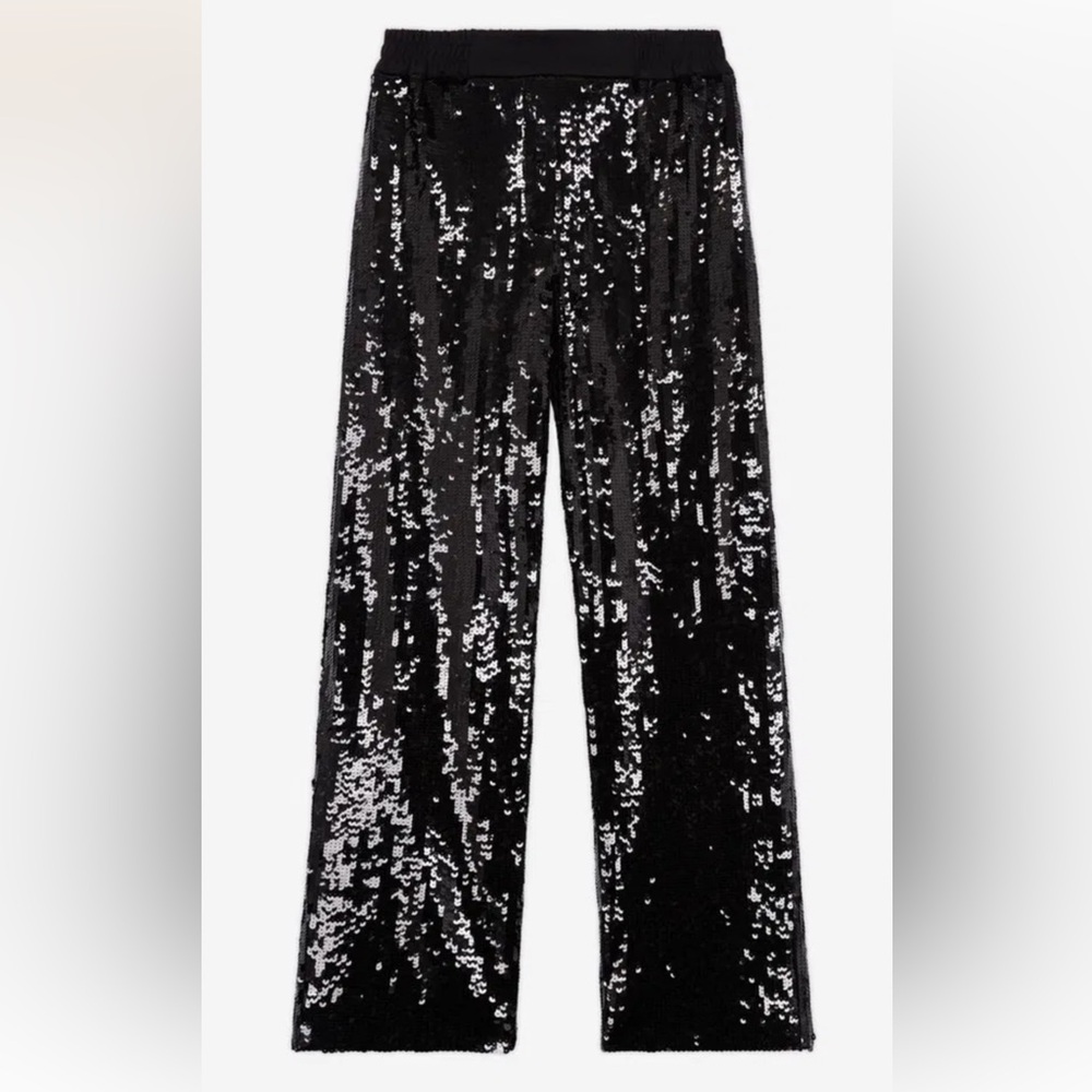 The Kooples Pull On Sequin Pants NWT